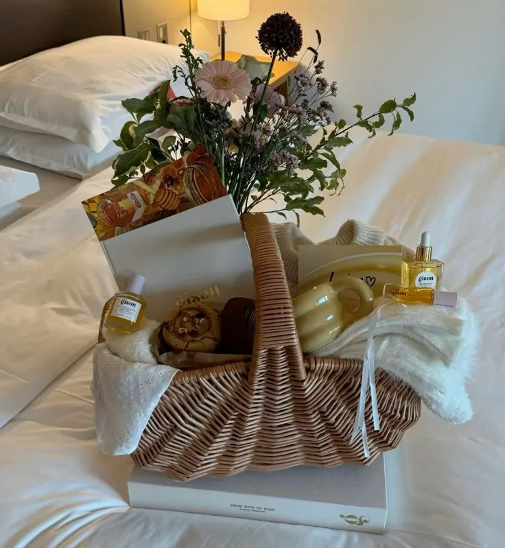 Cesta de presente de Dia das Mães